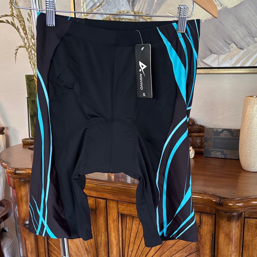 Black and Blue Women’s Cycling Shorts